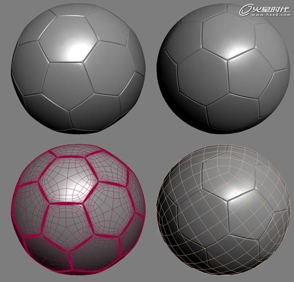 3DSMAX贴图教程：利用3DSMAX制作逼真的足球贴图