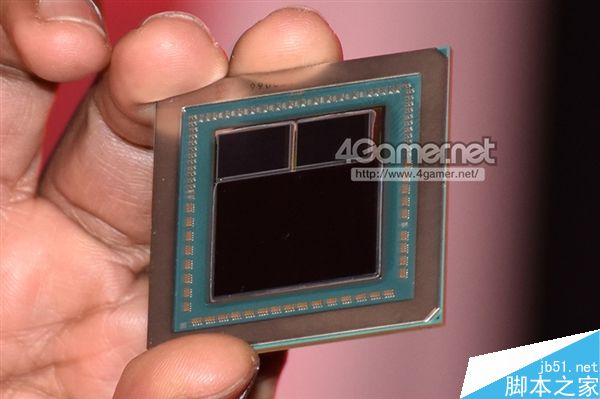 AMD Vega GPU真片实拍:HBM2显存恐怖