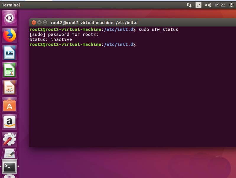 Ubuntu防火墙怎么关闭或打开?