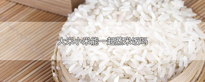 大米小米能一起蒸米饭吗