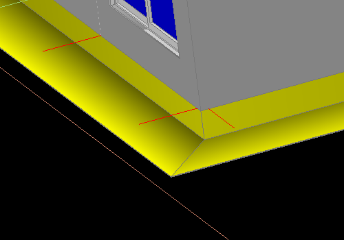 CAD施工图怎么绘制室外有散水? CAD绘制散水的教程