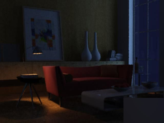 3DMAX空间夜景布光手法室内渲染教程