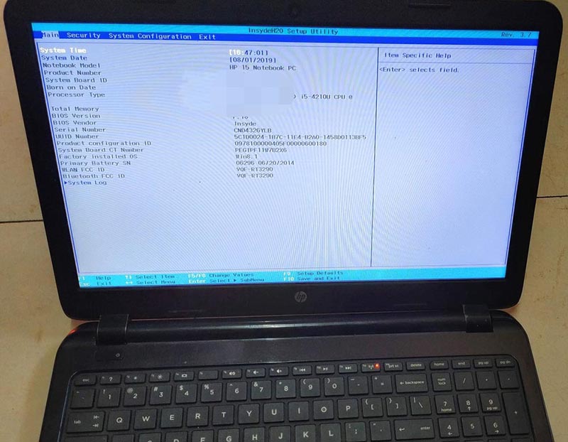 惠普15notebookpc笔记本怎么拆机更换键盘?