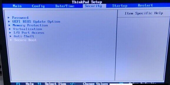 ThinkPad联想E431笔记本电脑Win8改BIOS设置启动装Win7图文教程