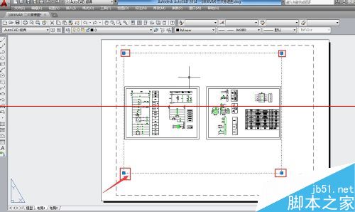 CAD2014怎么查看图纸打印效果？CAD模型空间与图纸空间切换介绍