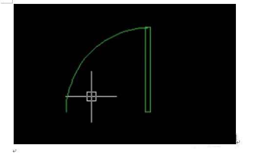 CAD怎么绘制门弧平面图?