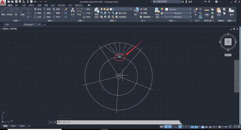 CAD怎么绘制桂花平面图? cad画桂花的方法