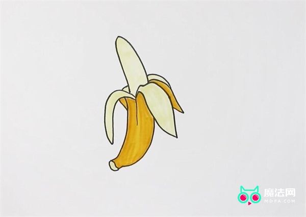 香蕉简笔画