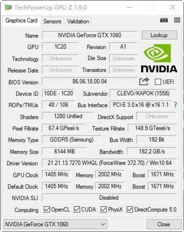 NVIDIA GTX 980M和GTX 1060游戏本谁更值得买？GTX 980M/1060M性能对比评测