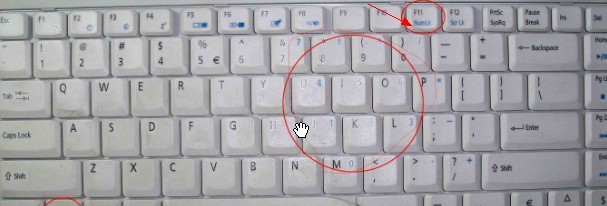 小键盘怎么开 笔记本电脑小键盘怎么用