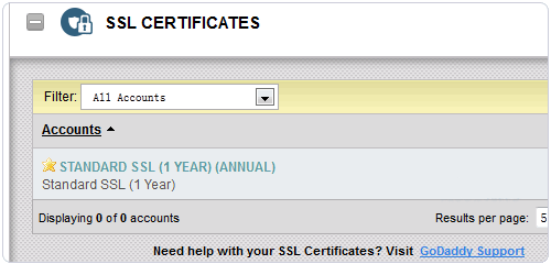 GoDaddy安装SSL证书详细图文教程（2019版）