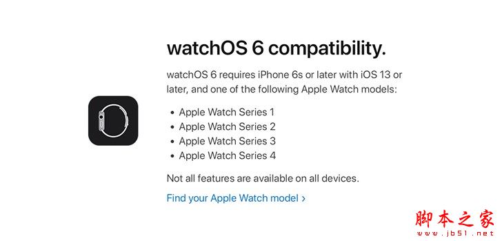 苹果watchOS 6开发者预览版Beta5推送:Bug修复和性能改进