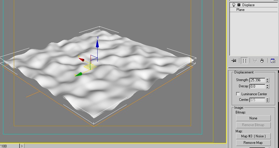 3DSMAX打造一个山脉模型