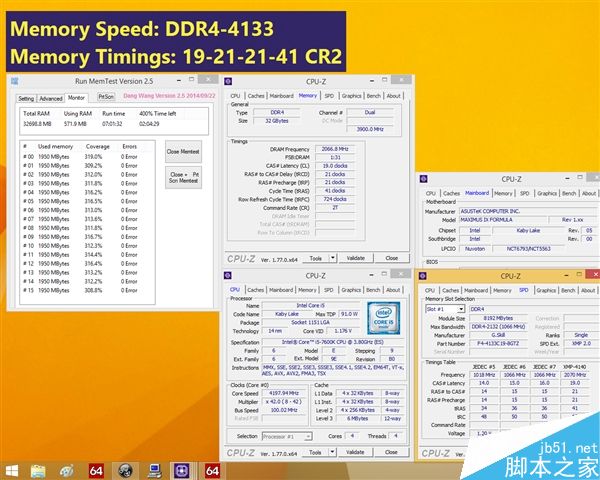 芝奇推出全新高速DDR4内存:32GB全球最快