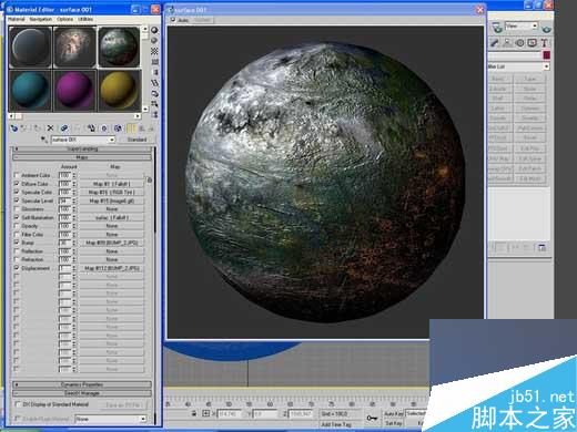 3ds Max结合PS制作一个全新又真实的地球