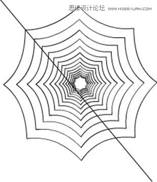 教你如何利用Flash绘制逼真的蜘蛛网动画效果图