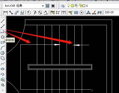 CAD怎么画楼梯区域平面图? 楼梯cad平面图的画法