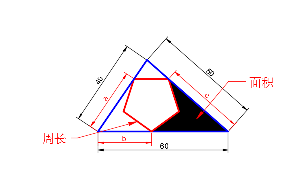 CAD怎么绘制多边形并求面积周长?