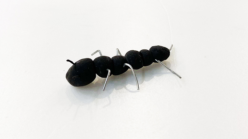 超轻粘土做蚂蚁怎么做
