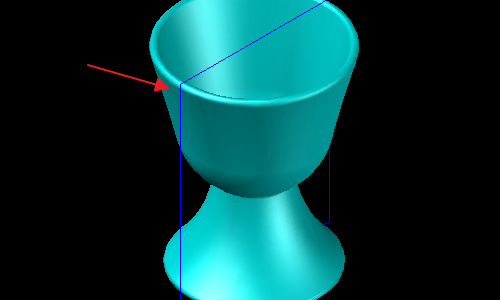 CAD2017怎么建模三维立体的酒杯? cad杯子的画法