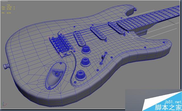3DSMAX制作超逼真的吉他方法和技巧介绍