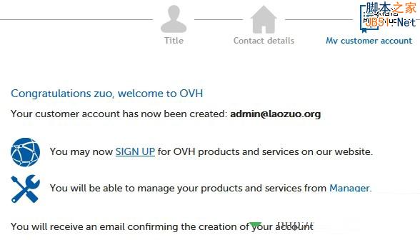免费顶级域名.OVH注册申请全过程