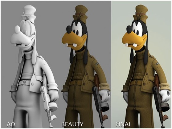 3DsMax打造经典卡通唐老鸭角色建模