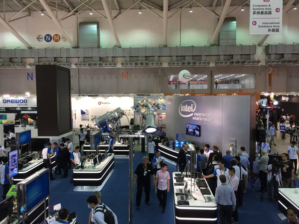 2015台北国际电脑展第二日现场组图