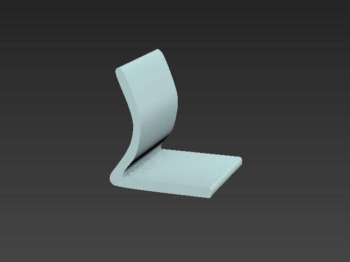 3dmax怎么弧形靠背的椅子模型? 3dmax椅子建模教程