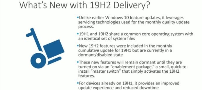 微软Win10版本1909为什么如此特别? 启用包仅180KB