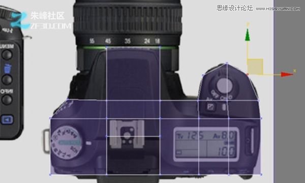 3dsmax制作数码单反照相机建模教程