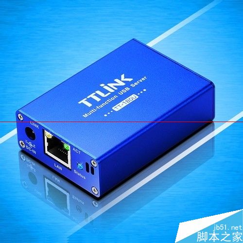 TTLINK TT-180U1打印机服务器 TCP/IP添加打印机的教程
