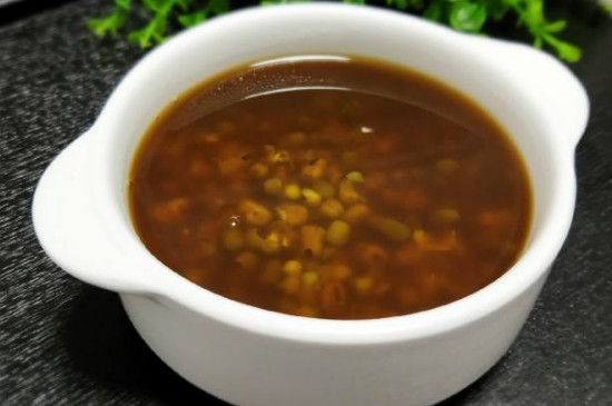 红糖绿豆汤功效与作用