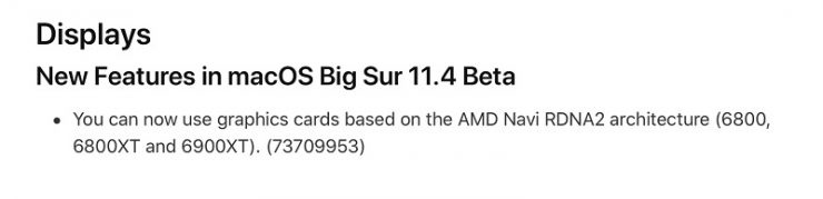 macOS Big Sur 11.4 Beta 1(版本号20F5046g)正式发布
