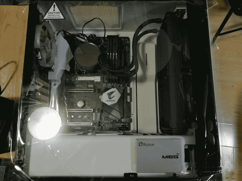 组装电脑之i7-7700K+1080Sli装机作业