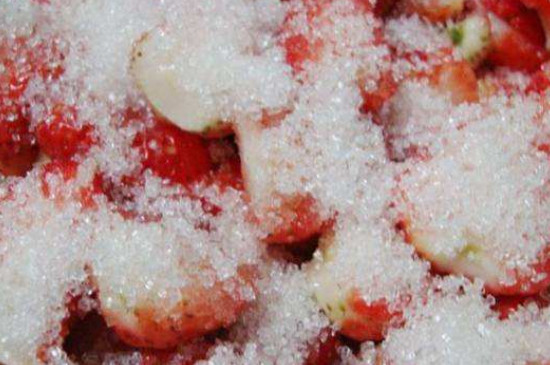 白糖腌草莓能存放多久