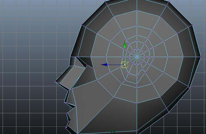 maya人物头部的耳朵模型怎么建模? 