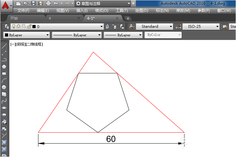 CAD怎么绘制多边形并求面积周长?