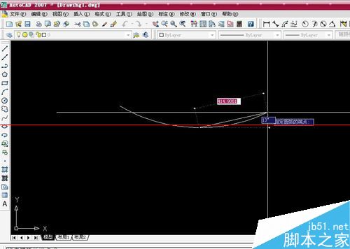 CAD中怎么用多段线画出曲线？
