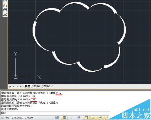 CAD修订云线命令怎么绘图?