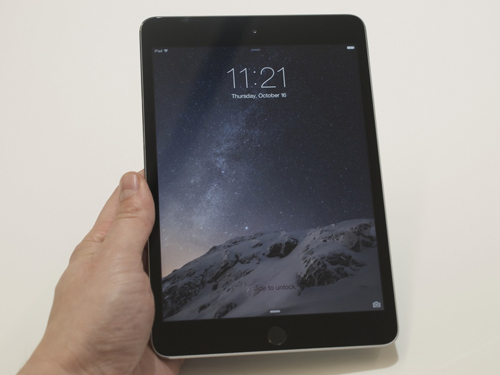 苹果iPad mini3今日发布：加入指纹识别 采用A7处理器