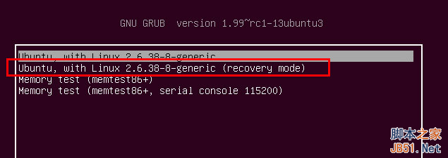 Ubuntu 下忘记用户名和登录密码的解决方法