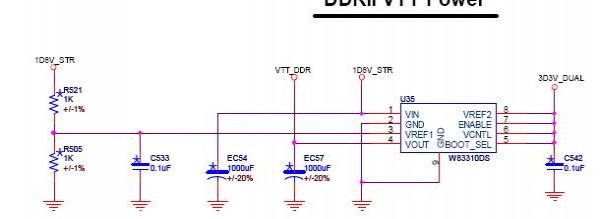 A7VMX主板DDRII供电部分电路图