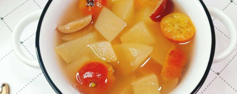苹果红枣山楂汤的功效