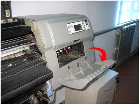 HP5000系列打印机连供墨盒如何排空气?