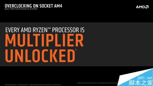 AMD Ryzen处理器评测解禁、上市时间确定