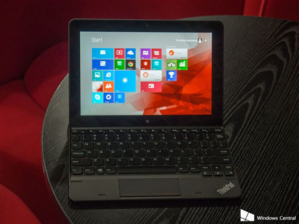 联想首款Win10平板电脑ThinkPad 10图赏