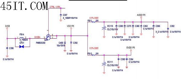 MS－7360主板PCIE网卡电源电路图