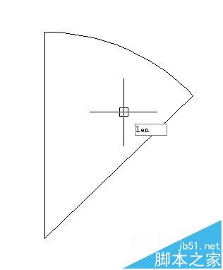 CAD指定长度的弧线怎么画?