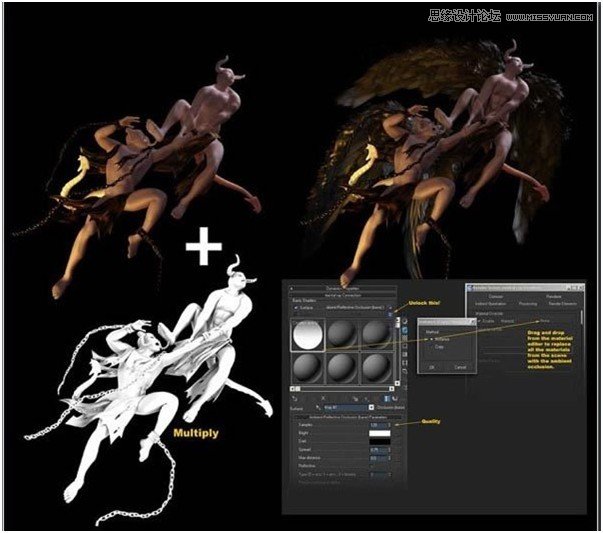 3Ds Max渲染教程：制作逼真的游戏中的CG人物